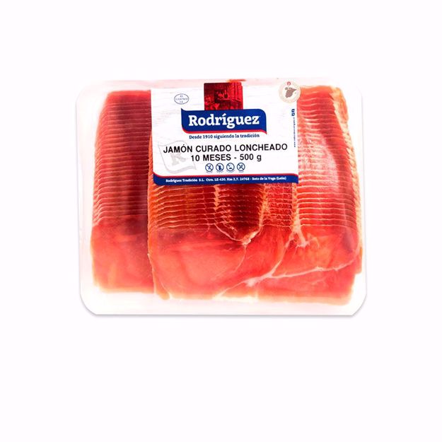 Jamón Curado Loncheado 500gr 10 meses curación