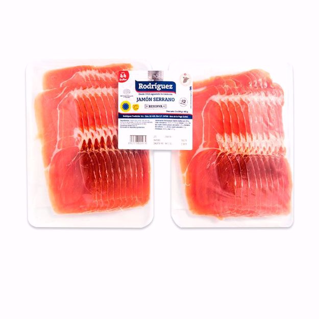 Jamón Serrano Loncheado 400gr 12 meses curación