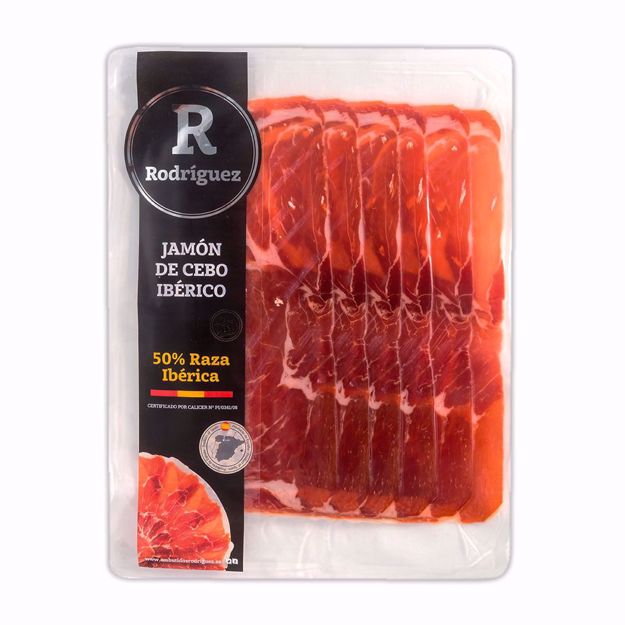 Jamón Cebo Ibérico (50% raza ibérca) loncheado 100gr